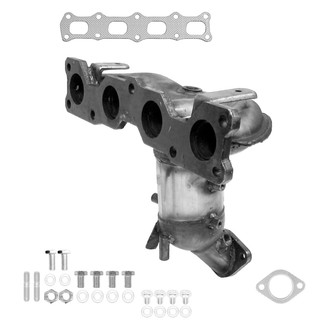 AP Exhaust® - Stainless Steel Direct Fit Exhaust Manifold with Integrated Catalytic Converter