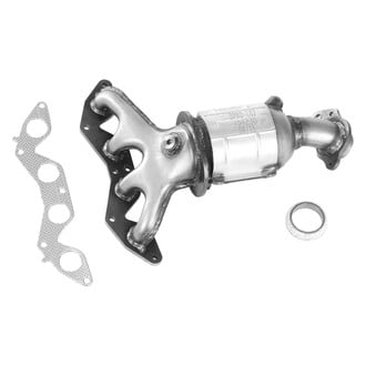 AP Exhaust® - Stainless Steel Direct Fit Exhaust Manifold with Integrated Catalytic Converter