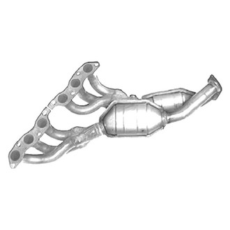 AP Exhaust® - Stainless Steel Direct Fit Exhaust Manifold with Integrated Catalytic Converter