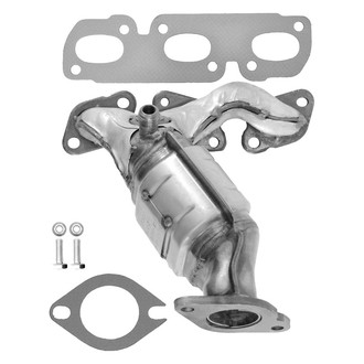 AP Exhaust® - Stainless Steel Direct Fit Exhaust Manifold with Integrated Catalytic Converter