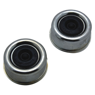 AP Products® - Lubbed Dust Caps with Rubber Plug for 5200 lb and 6000 lb