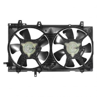 Radiator Cooling Fan A/C Condenser Fan For 2009-2014 Subaru Forester Driver Side
