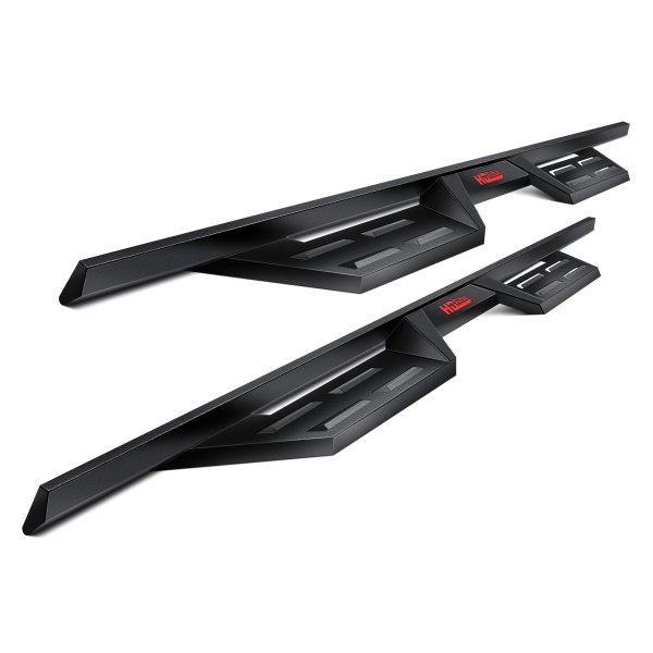 APG® - DS Drop Down Style Black Trapezoid Nerf Bars