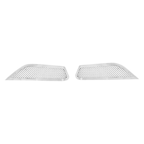 APG® - 2-Pc Chrome Polished 1.8 mm Wire Mesh Fog Light Cover Grilles
