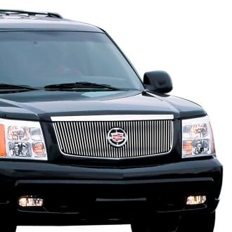 2002 Cadillac Escalade Custom Grilles - Billet, Mesh, LED, Chrome, Black