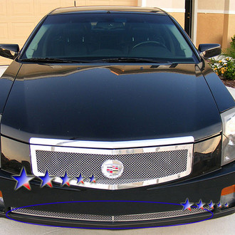 APG® - 1-Pc Chrome Polished 1.8 mm Wire Mesh Bumper Grille