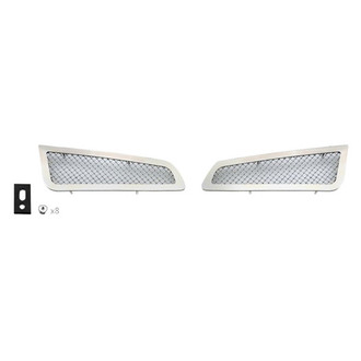 APG® - 2-Pc Chrome Polished 1.8 mm Wire Mesh Fog Light Cover Grilles