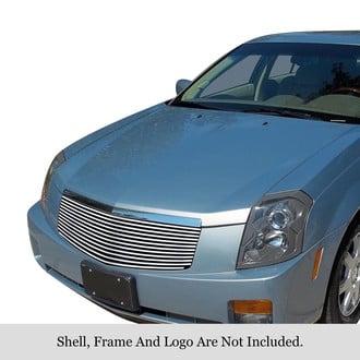 APG® - 1-Pc Silver Hairline Horizontal Billet Main Grille