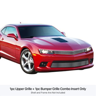 APG® - 2-Pc Black Horizontal Billet Main and Bumper Grille