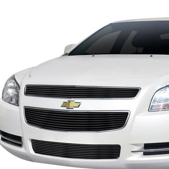 APG® GR03FAJ15J - 3-Pc Black Horizontal Billet Main and Bumper Grille Kit