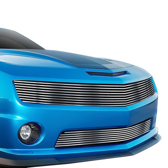 APG® - Silver Hairline Horizontal Billet Grille Set