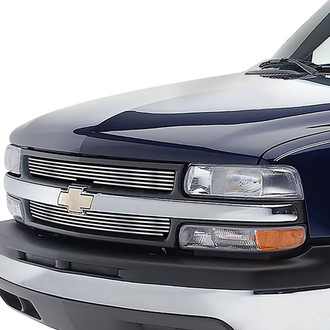 APG® - 2-Pc Chrome Polished 8x6 mm Horizontal Billet Main Grille