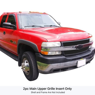 APG® - 2-Pc Black Horizontal Billet Main Grille
