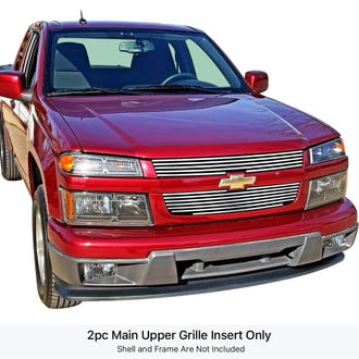 APG® GR03FEG47S - 2-Pc Polished 8x6 mm Horizontal Billet Main Grille