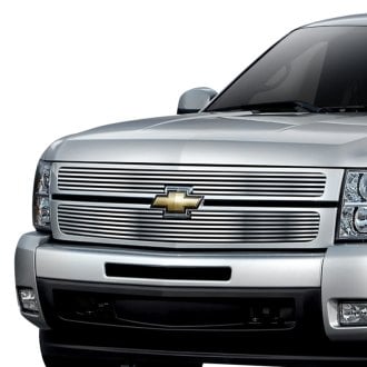 2009 Chevy Silverado Custom Grilles - Billet, Mesh, LED, Chrome, Black