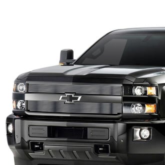 APG® - Chrome Polished 8x6 mm Horizontal Billet Grille Set