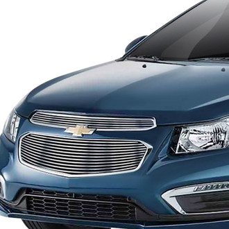 APG® - 2-Pc Silver Hairline Horizontal Billet Main Grille