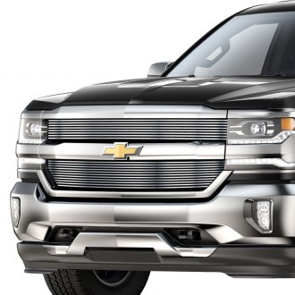 2018 Chevy Silverado 1500 Custom Grilles | Billet, Mesh, LED, Chrome, Black