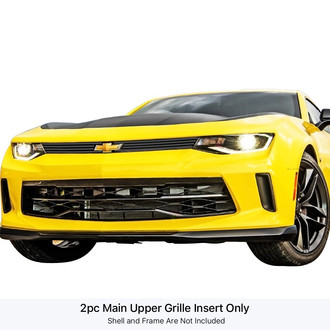 APG® - 2-Pc Black Horizontal Billet Main Grille