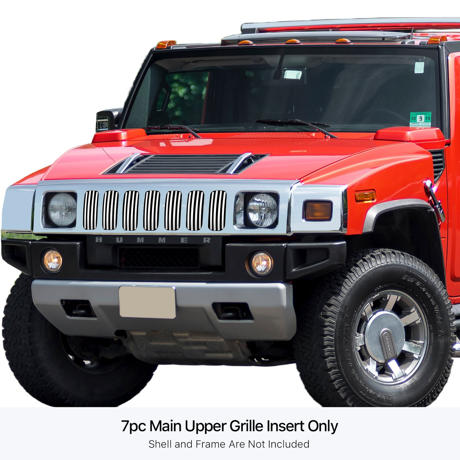 Hummer Grille | H3 H3T - 2007 2006 2009 2008 - Parts Geek