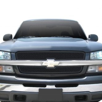 2004 Chevy Silverado Custom Grilles | Billet, Mesh, LED, Chrome, Black