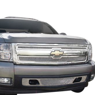 2009 Chevy Silverado Custom Grilles | Billet, Mesh, LED, Chrome, Black