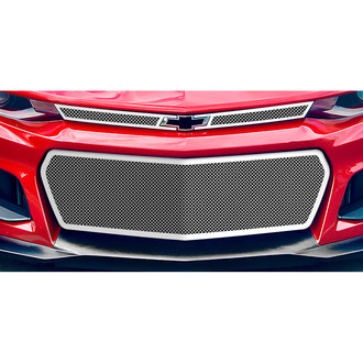 APG® - 1-Pc Chrome Polished 1.8 mm Wire Mesh Bumper Grille