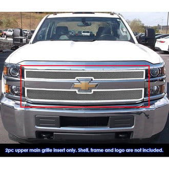 APG® - Chrome Polished 1.8 mm Wire Mesh Grille Set