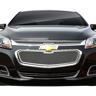 APG® - 2-Pc Chrome Polished 1.8 mm Wire Mesh Main Grille
