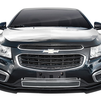 APG® - 1-Pc Chrome Polished 1.8 mm Wire Mesh Bumper Grille
