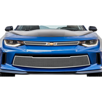 APG® - 2-Pc Chrome Polished 1.8 mm Wire Mesh Main Grille