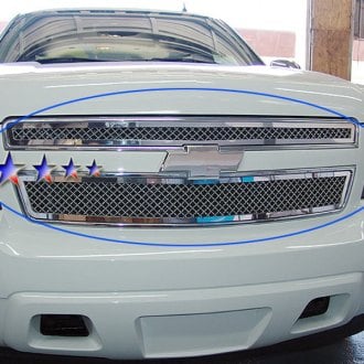 APG® - 2-Pc Chrome Polished 2.5 mm Wire Mesh Main Grille