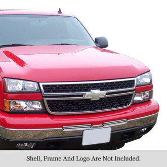 APG® - 2-Pc Polished Horizontal Billet Top Bumper Grilles