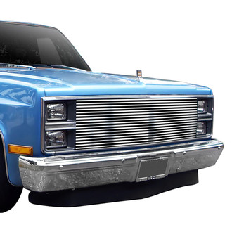 APG® - 1-Pc Chrome Polished 8x6 mm Horizontal Billet Main Grille