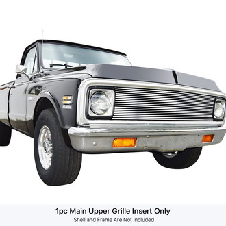 APG® - 1-Pc Chrome Polished 8x6 mm High Density Billet Main Grille