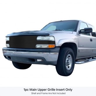 APG® - 1-Pc "Full Face" Black 8x6 mm Horizontal Billet Main Grille