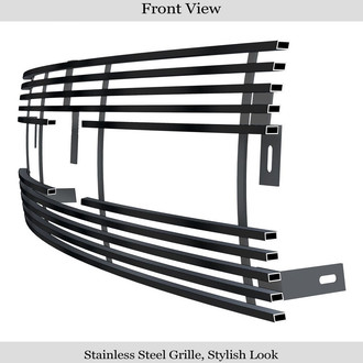 APG® - 1-Pc Black Horizontal Billet Main Grille