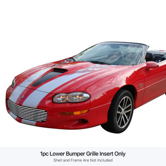 APG® - 1-Pc Chrome Polished Horizontal Billet Main Grille