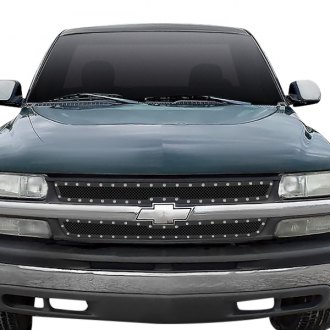 2002 Chevy Silverado 2500 Custom Grilles | Billet, Mesh, LED, Chrome, Black