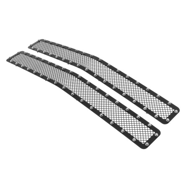 APG® - 2-Pc Rivet Style Black Powder Coated 1.8 mm Wire Mesh Main Grille
