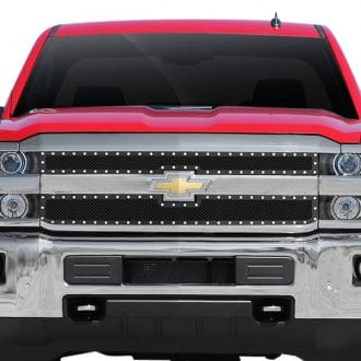 2015 Chevy Silverado Custom Grilles | Billet, Mesh, LED, Chrome, Black