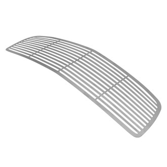 APG® - 1-Pc Sheet Series Silver Hairline Horizontal Bars Punch Laser Cut Main Grille