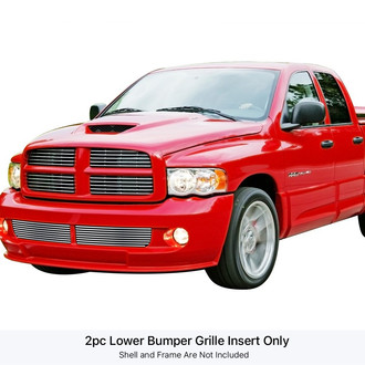 APG® - 2-Pc Chrome Polished Horizontal Billet Bumper Grille