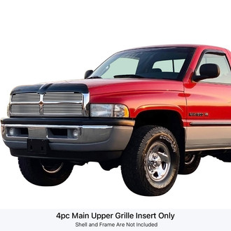 APG® - 4-Pc Chrome Polished Horizontal Billet Main Grille