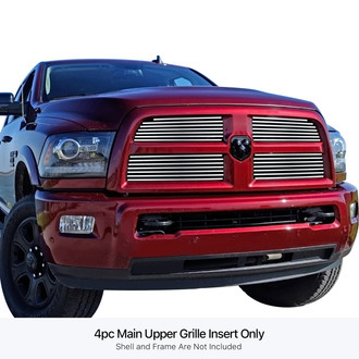 APG® - Chrome Polished 8x6 mm Horizontal Billet Grille Set