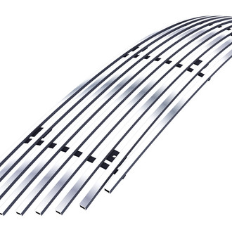 APG® - Polished 8x6 mm Horizontal Billet Main and Bumper Grille Set