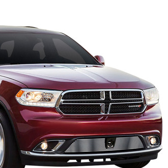 APG® - 1-Pc Silver Hairline Horizontal Billet Bumper Grille