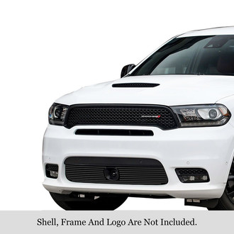APG® - 2-Pc Black 8x6 mm Horizontal Billet Bumper Grille