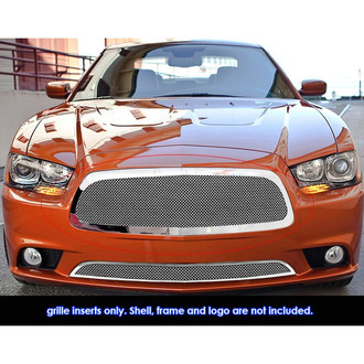 APG® - 2-Pc Chrome Polished 1.8 mm Wire Mesh Main and Bumper Grille Kit