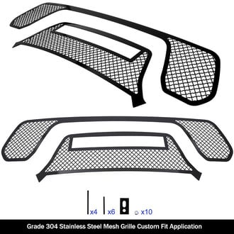 APG® - 2-Pc Black 2.5 mm Wire Mesh Main Grille